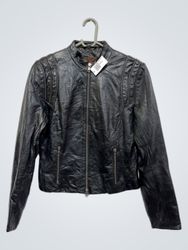 Danier Black Leather Jacket
