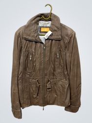 BiBA Veste en cuir