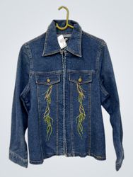 Jaqueta Jeans Bordada Cordelia Collection