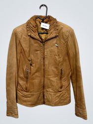 Brown Leather Jacket NJ-9557