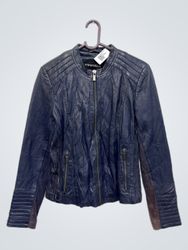 Giacca moto in similpelle Transmission