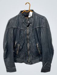 Cole Haan Black Leather Jacket
