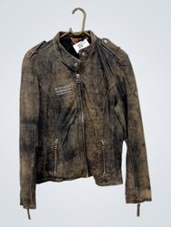 Veste en cuir Wonder Woman
