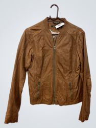 Marc O'Polo Brown Leather Jacket