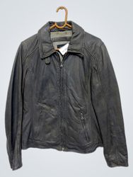Veste en cuir Oakwood