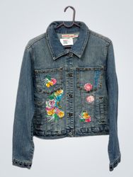 Veste en jean brodée JIMS JEANS