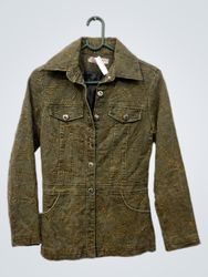 Texturierte Jeansjacke