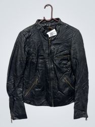 Laura Clement Leather Biker Jacket