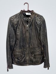 Ariston Studded Leather Jacket