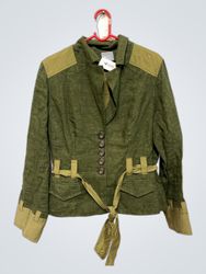 Bosca Green Jacket with Belt