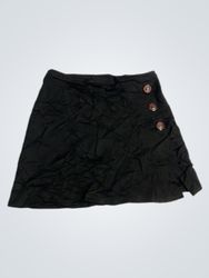 Morgan De Toi Black Button Detail Skirt