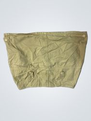 Kookai Khaki Button Skirt
