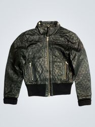 Veste bomber matelassée noire