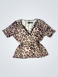 PassPort Blusa Estampa Leopardo
