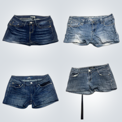 Y2K Denim Shorts Bundle