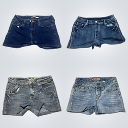 Y2K Denim Shorts Bundle