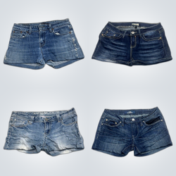 Y2K Denim Shorts Bundle