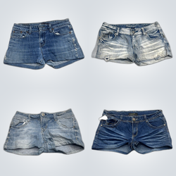 Y2K Denim Shorts Bundle