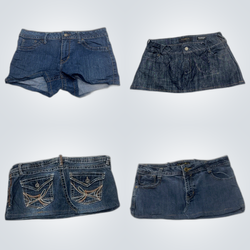 Y2K Denim Skirts Bundle