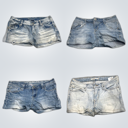 Y2K Denim Shorts Bundle