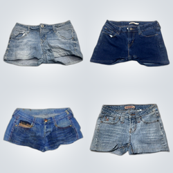 Y2K Denim Shorts Bundle