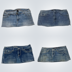 Y2K Denim Skirt Bundle