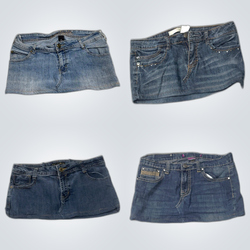 Y2K Denim Skirts Bundle