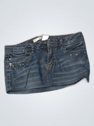 Saia de Jeans Route 66