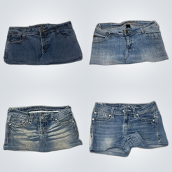 Y2K Denim Skirts Bundle