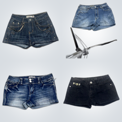 Y2K Jean Shorts Bundle