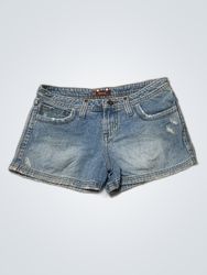 lei Pantaloni corti in denim