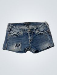 Diesel Distressed Denim Shorts
