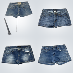Vintage Denim Shorts Bundle