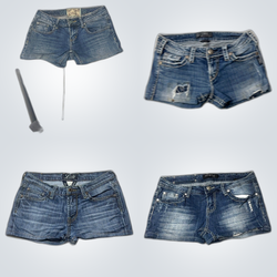 Vintage Denim Shorts Bundle