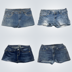 Y2K Denim Shorts Bundle