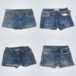 Y2K Denim Shorts Bundle