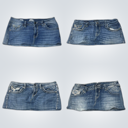 Vigoss Denim Skirt Bundle