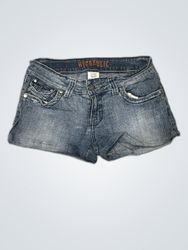 Hydraulic Denim Shorts