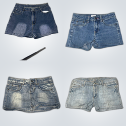 Y2K Denim Shorts Bundle