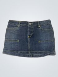 MNG Denim Mini Skirt
