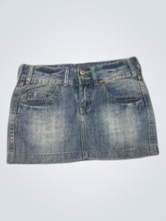 Amisu Denim Mini Skirt