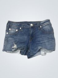 True Religion Distressed Denim Shorts