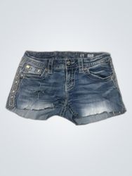 Miss Me Embellished Denim Shorts