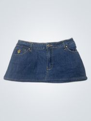 Forawear Denim Mini Skirt
