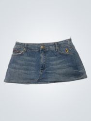 Baby Phat Denim Mini Skirt