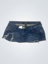 Southpole Denim Mini Skirt