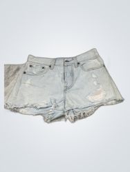 Levi's Distressed Denim Shorts