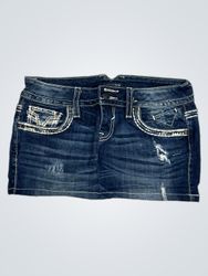 Vigoss Denim Mini Skirt