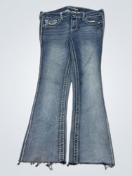 Calças jeans flare femininas Amethyst Jeans