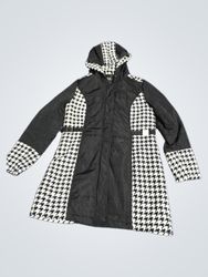 Midnight Velvet Women's Black and White Houndstoot..